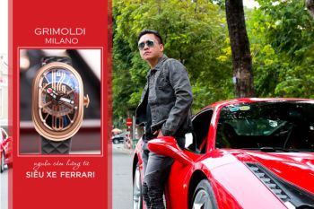 Đồng hồ Grimoldi Milano – Italy với nguồn cảm hứng bất tận độc quyền từ siêu xe Ferrari GTO