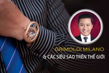 Đồng hồ Grimoldi Milano đẳng cấp cùng những ngôi sao nổi tiếng trên thế giới