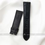 Dây da cá sấu - Dây da đồng hồ chính hãng TuanHungWatch - Đen Full Size