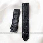 Dây da cá sấu - Dây da đồng hồ chính hãng TuanHungWatch - Đen Full Size