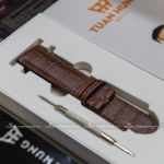Dây da bò - Dây da đồng hồ chính hãng TuanHungWatch - Đỏ Full Size