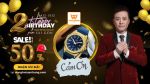 Đại Tiệc Sinh Nhật 2 Tuổi Đồng Hồ Tuấn Hưng Sài Gòn sale up to 50%, hơn 2022+ mẫu sản phẩm đồng hồ nam nữ chính hãng tại Đồng Hồ Tuấn Hưng